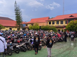 Dukung Kelancaran Haul Guru Zuhdi 2025, Halaman Polresta Banjarmasin jadi Kontong Parkir Jemaah